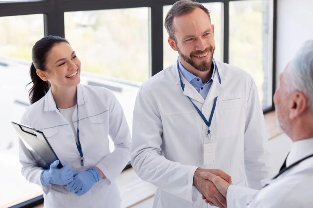Image representing happy clients