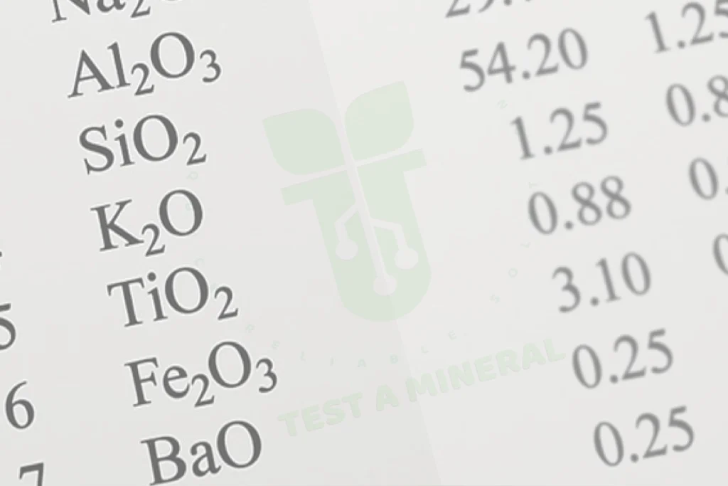 image representing X-ray Fluorescence (XRF) Analysis
